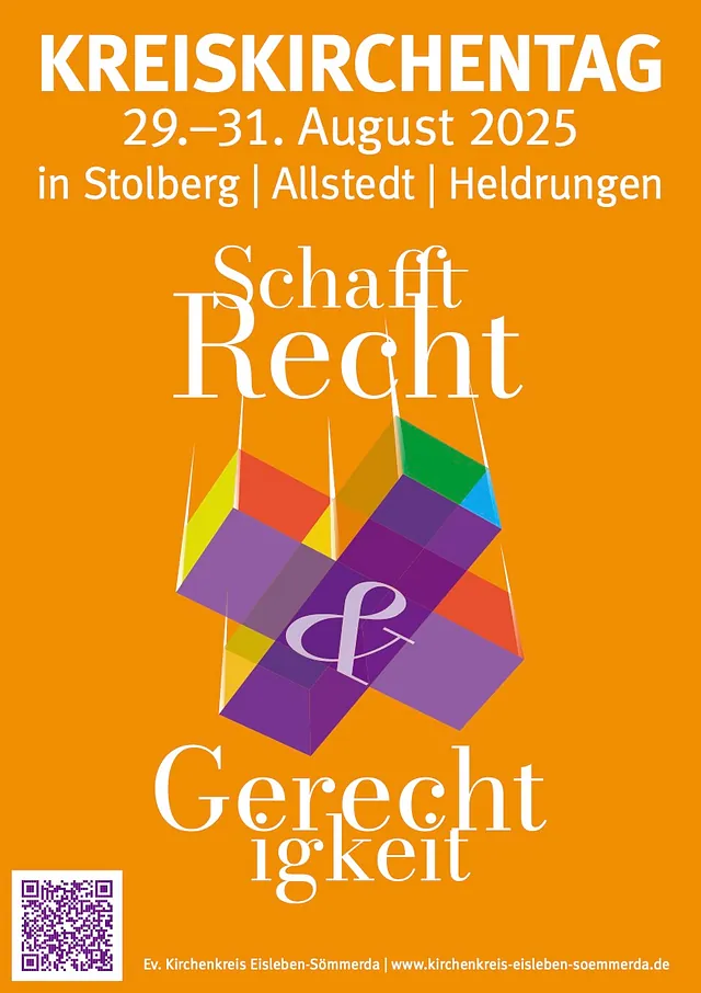Plakat mit Einladung zum Kreiskirchentag 29. bis 31. August 2025